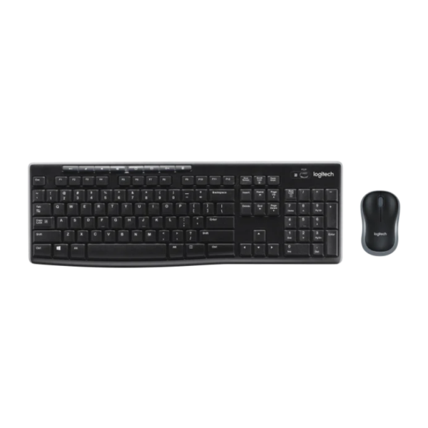 Teclado+Mouse Logitech Wir MK270 Blk 920-004432