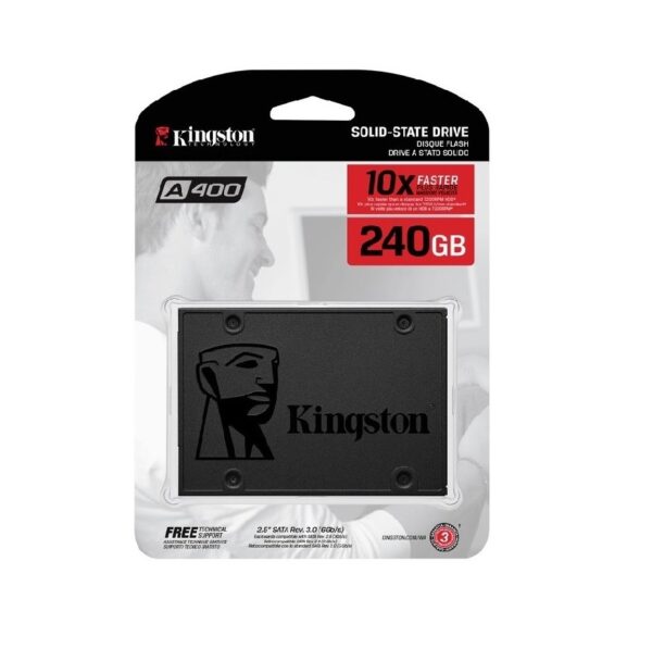 Disco SSD KINGSTON A400 240 GB SATA Interno 7 mm