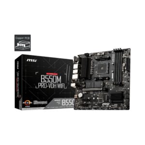 Mother MSI B550M PRO-VDH WIFI DDR4 AM4 (Serie 3000/4000/5000)