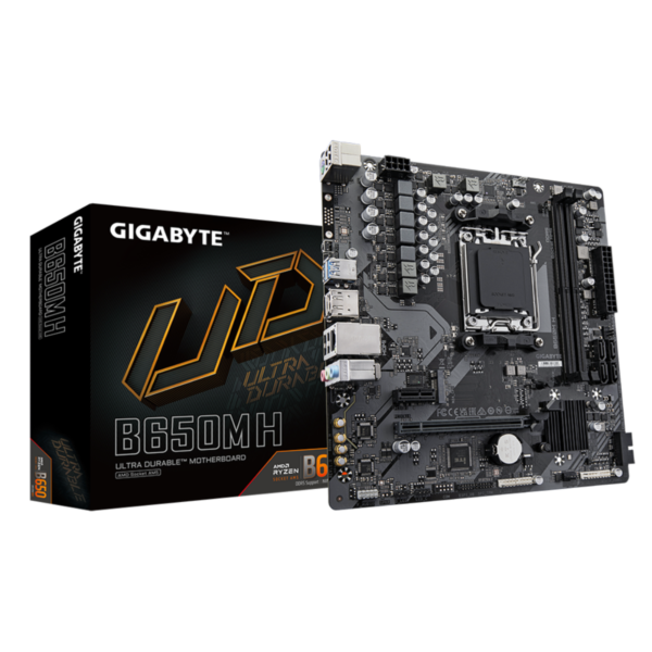 Mother Gigabyte B650M H DDR5 AM5 (Serie 7000/8000)