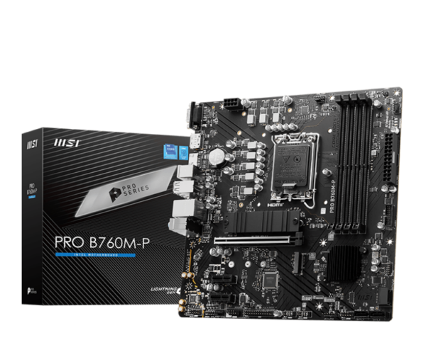 Mother MSI PRO B760M-P DDR5 1700 (12va/13va/14va Gen)