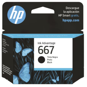 3YM79AL CARTUCHO DE TINTA HP 667 NEGRO