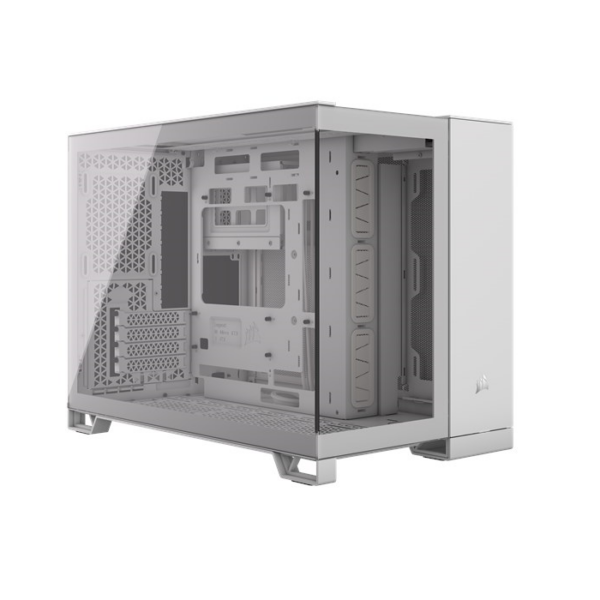 Gabinete Corsair 2500X TG Mid-Tower Dual Chamber White