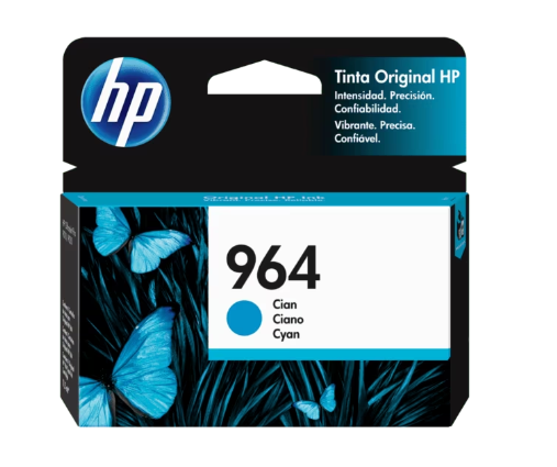 3JA50AL HP 964 Cyan Original Ink Cartridge