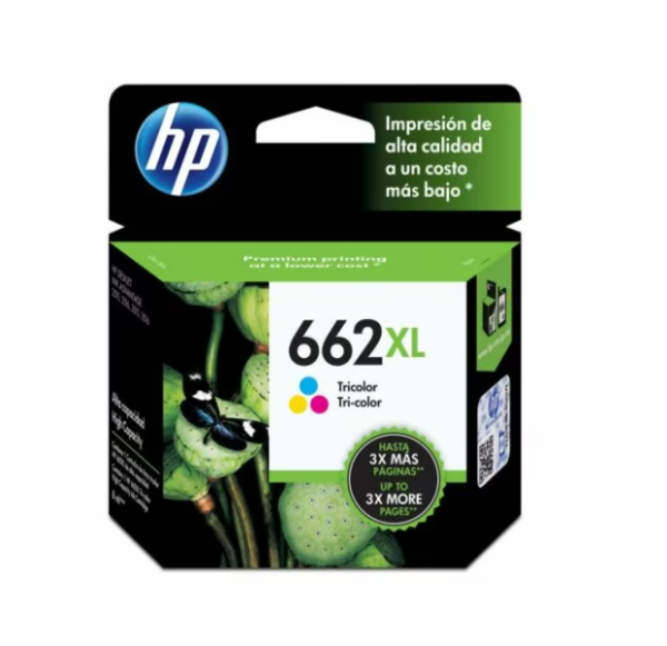 CZ106AL HP 662XL Tri-color Ink Cartridge