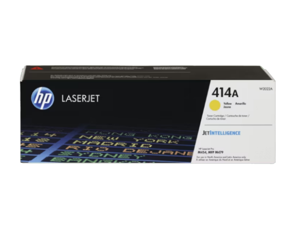 W2022A HP 414A Yellow LaserJet Toner Cartridge