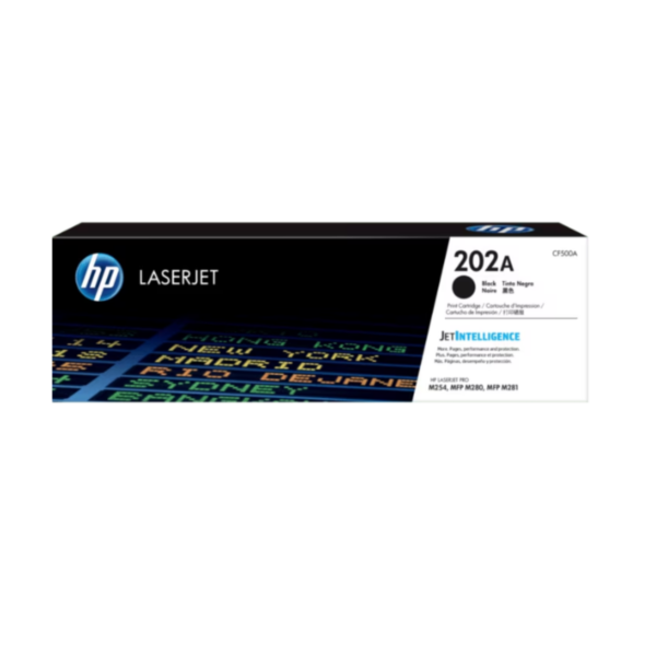 CF500A HP 202A Black LaserJet Toner Cartridge