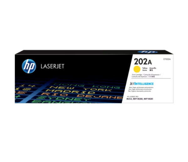 CF502A HP 202A Yellow LaserJet Toner Cartridge
