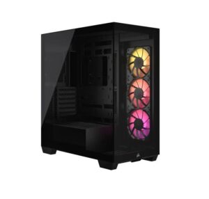 Gabinete Corsair 3500X Mid-Tower TG Fan ARGB x3 Black