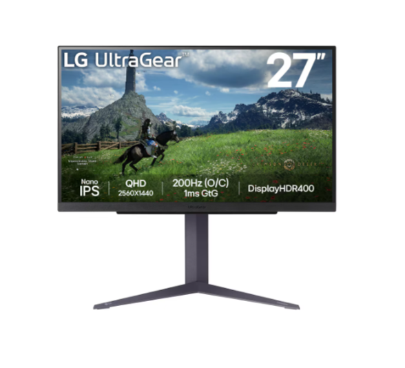 MONITOR LG 27 GAMER 27GS85Q-B NANO IPS QHD 180 Hz (II)