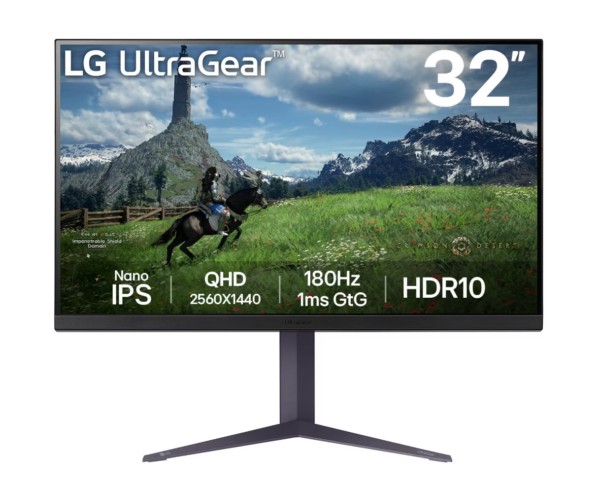 MONITOR LG 32 GAMER 32GS85Q-B NANO IPS QHD 180 Hz (II)