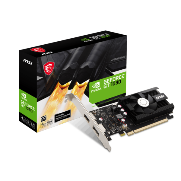 VGA MSI GeForce GT 1030 4G LP DDR4 OC