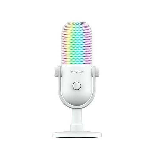 Microfono Razer Seiren V3 Chroma RGB USB White Edition