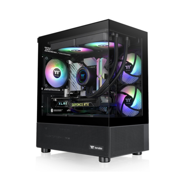 000000000041668376531CA-1Z4-00M1WN-00.png Gabinete TT View 170 Micro Chassis TG x2 Fan ARGB x3 Black