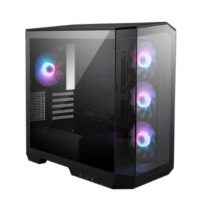 Gabinete MSI MAG PANO M100R PZ Micro ATX TG x2 ARGB Fan x4 Black