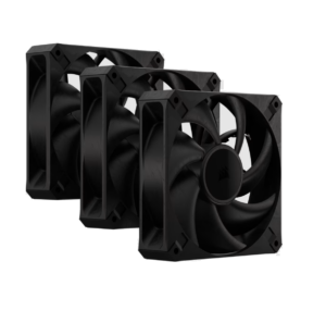 Fan Cooler Corsair RS120 MAX 120mm PWM 30mm Fan Black Pack x3