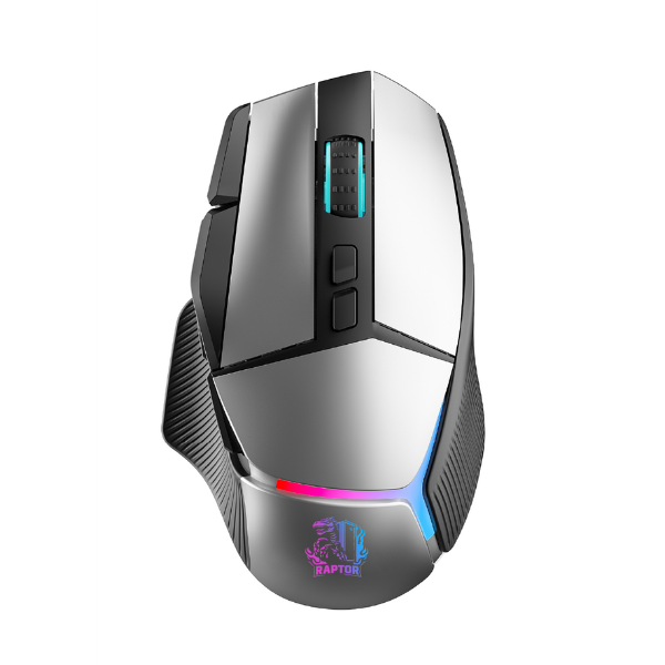 000000000041709790606RAP-MOU-LED-9BOT.png Mouse Gamer Raptor Storm Grip 9 botones 8000dpi retroiluminado