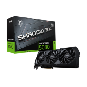VGA MSI GeForce RTX 5080 SHADOW 3X OC 16G