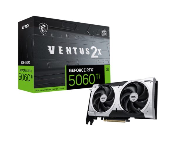 VGA MSI GeForce RTX 5060 Ti VENTUS 2X OC PLUS 8G