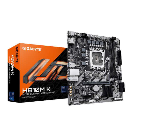 Mother Gigabyte H810M K DDR5 1851 (Serie Ultra)