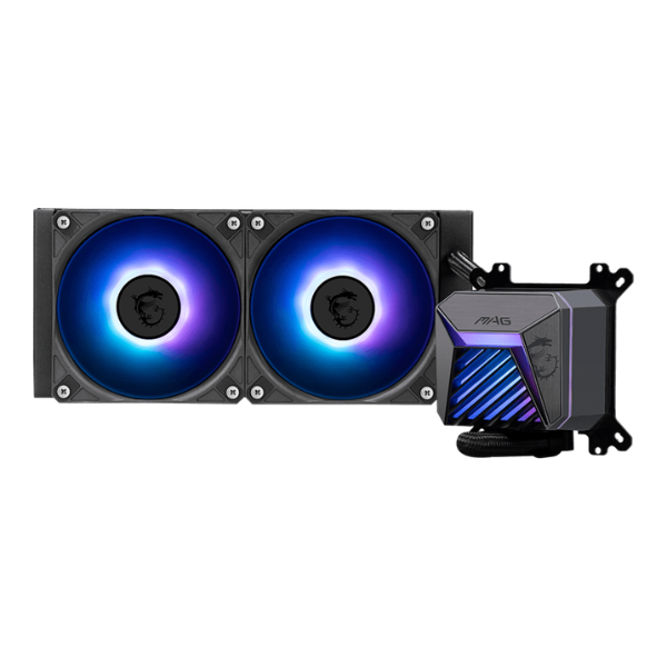 0000000000417342991030417342-1.png Water Cooling MSI MAG CORELIQUID A15 240 2x CPU Cooler 240mm Black