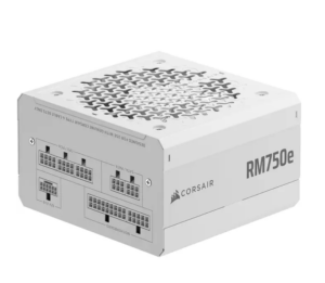 Fuente Corsair RM750e 2025 750W Cybernetics Platinum Full Modular PCIe 5.1 White