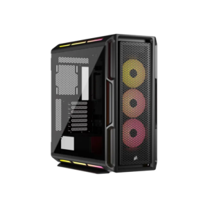 Gabinete Corsair iCUE LINK 5000T LX RGB Mid-Tower Fan x3 Black