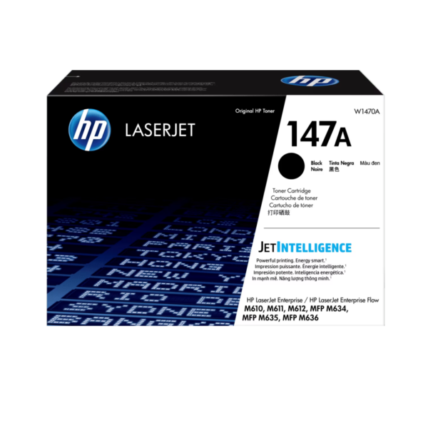 HP 147A Black Toner Cartridge W1470A