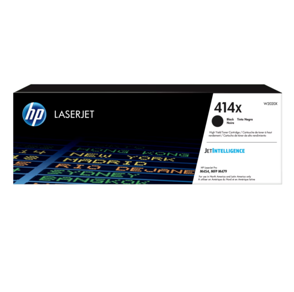 HP 414X Black Toner Cartridge W2020X