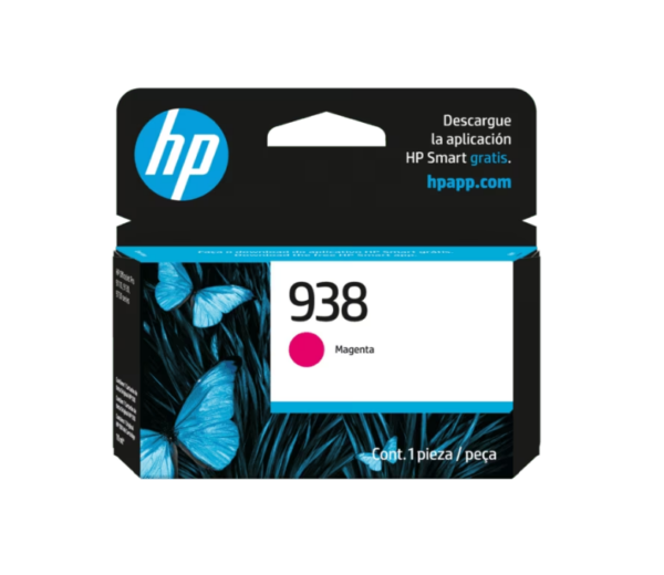 HP 938 Magenta Ink Cartridge 4S6X6PL