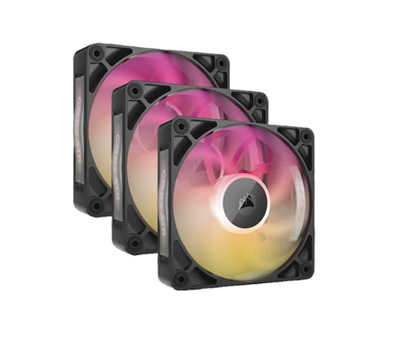 000000000041778845705417788.png Fan Cooler Corsair iCUE LINK RX120 MAX RGB 120mm Black Pack x3