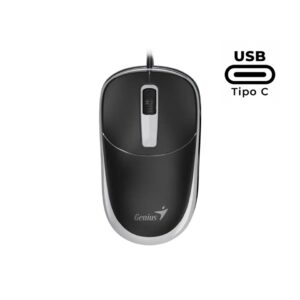 Mouse Genius DX-123,USB-C,BLK+GREY