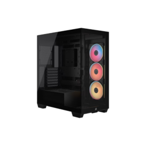 Gabinete Corsair 3500X LX-R RGB iCUE Mid-Tower TG Black