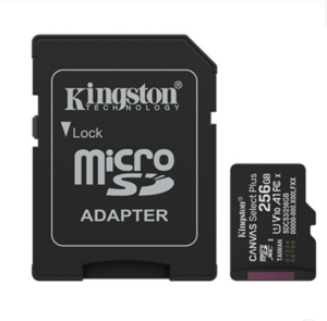 000000000041800268637Captura-desde-2025-10-29-17-10-24.png MicroSD KINGSTON 256GB c/Adap Gen3 150MB/s Canvas Plus CL10