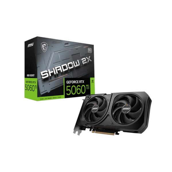 VGA MSI GeForce RTX 5060 Ti SHADOW 2X OC PLUS 8G