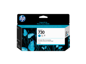 P2V62A HP 730 130-ml Cyan Ink Cartridge