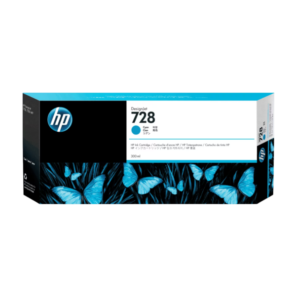 0000000000418154660413-Photoroom-1.png F9K17A HP 728 300-ml Cyan Ink Cartridge