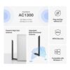 Adaptador USB Wireless Dual-Band Alta Ganancia MA30H Mercusys