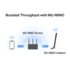 Adaptador USB Wireless Dual-Band Alta Ganancia MA30H Mercusys