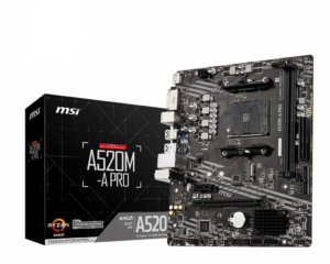 000000000041303489503413034-1-.png Mother MSI A520M-A PRO DDR4 AM4 (Series 3000/4000/5000)