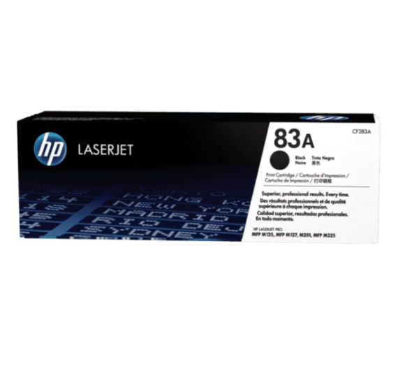 CF283A HP 83A LaserJet Black Toner Cartridge