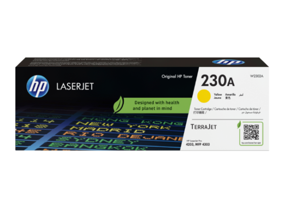 W2302A HP 230A Yellow Original LaserJet Toner Cartridge