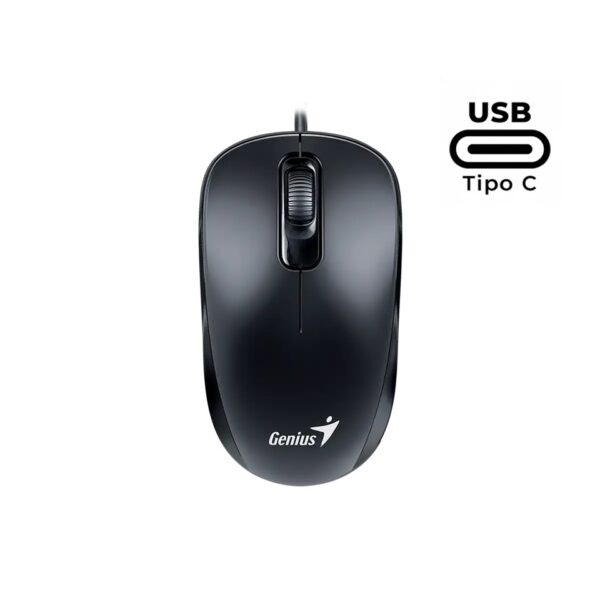 000000000041778965288417789-1.jpg Mouse Genius DX-110,USB-C,Black