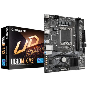 9MH61MK52-00-G10_01.jpg Motherboard Gigabyte H610 DDR5 LGA1700 para Intel 12 13 y 14 Gen