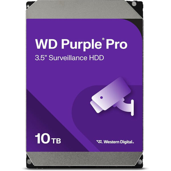 Disco duro interno Western Digital 10TB 3.5" SATA Purple PRO