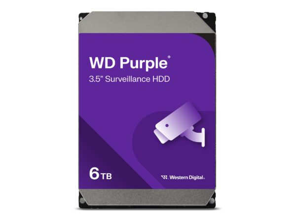 Disco duro interno Western Digital 6TB 3.5" PURPLE