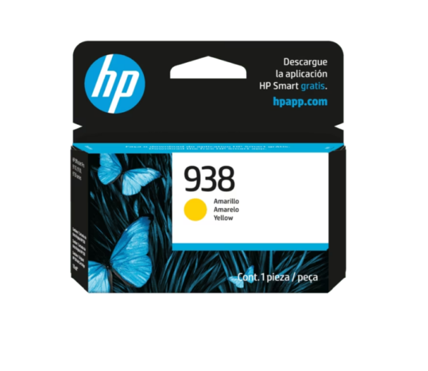 HP 938 Yellow Ink Cartridge 4S6X7PL