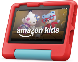 Tablet Amazon Fire 7 Kids 7" 16GB Roja y Celeste B0BL8T7R1T