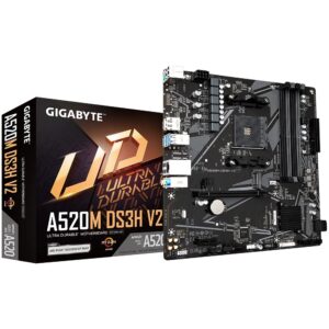 Mother Gigabyte A520M DS3H V2 DDR4 AM4 (Serie 3000/4000/5000)