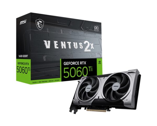VGA MSI GeForce RTX 5060 Ti 16G VENTUS 2X OC PLUS